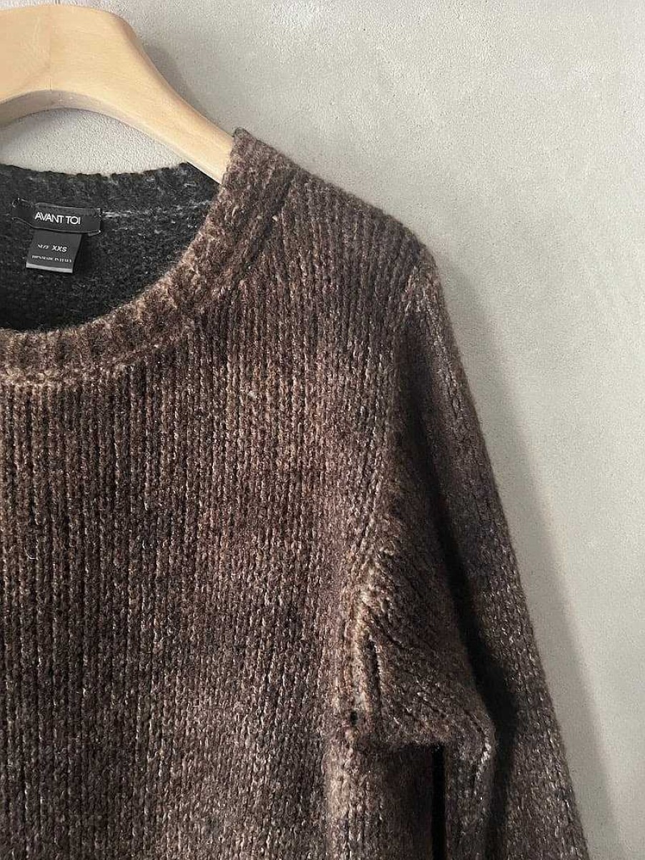 Abbigliamento Avant Toi | Maglione Over Con Spacchi