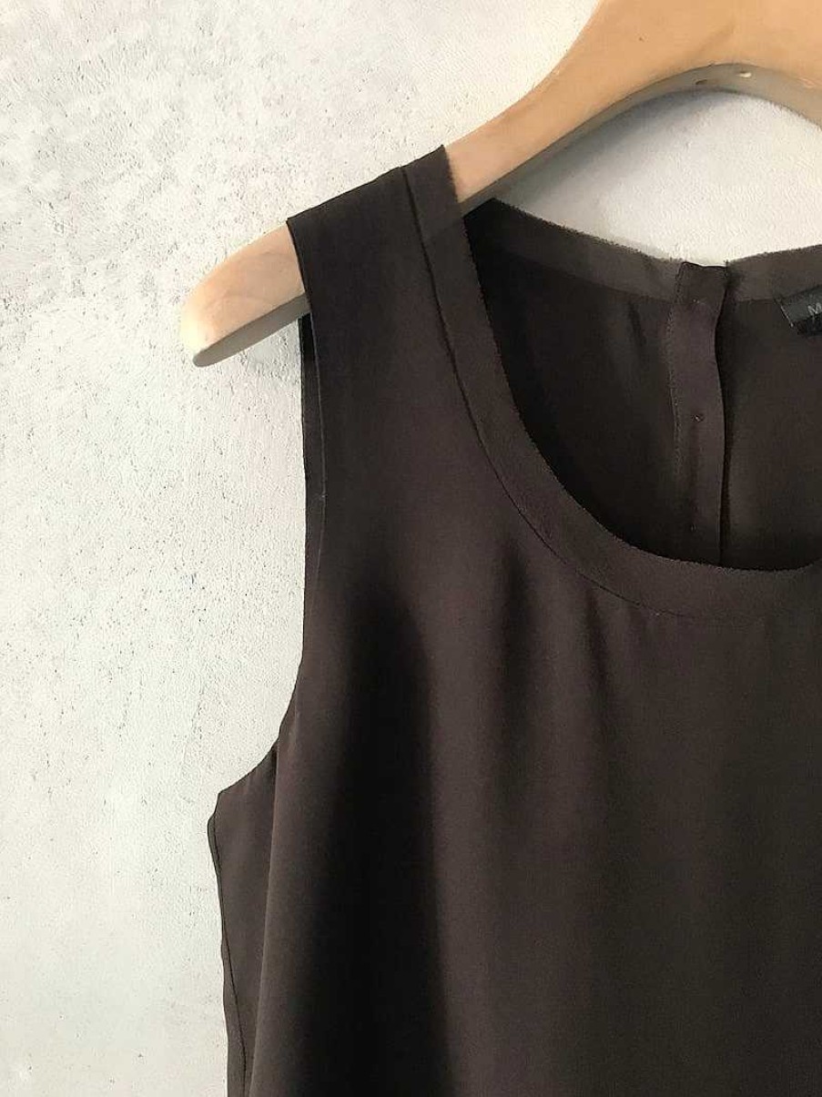 Abbigliamento Marina Lari | Top Due Strati In Seta