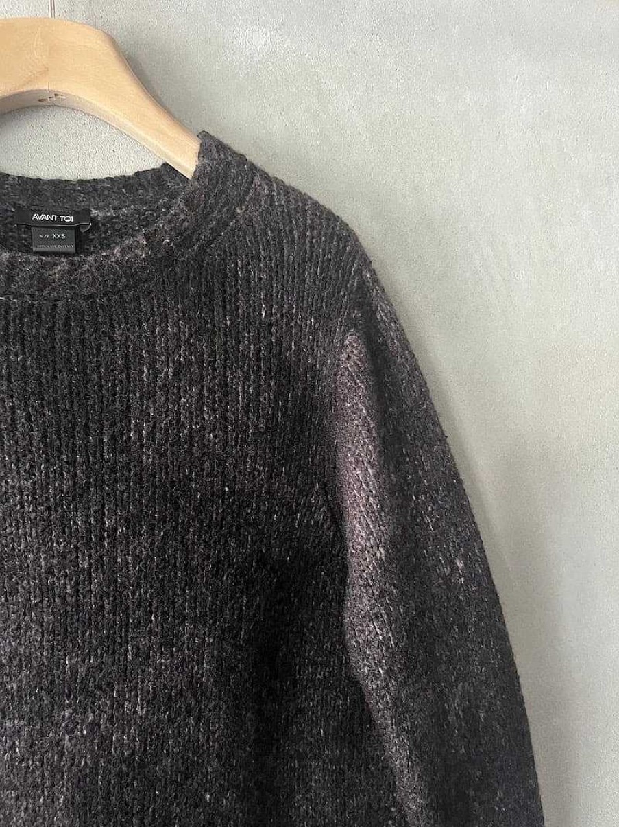 Abbigliamento Avant Toi | Maglione Over Con Spacchi