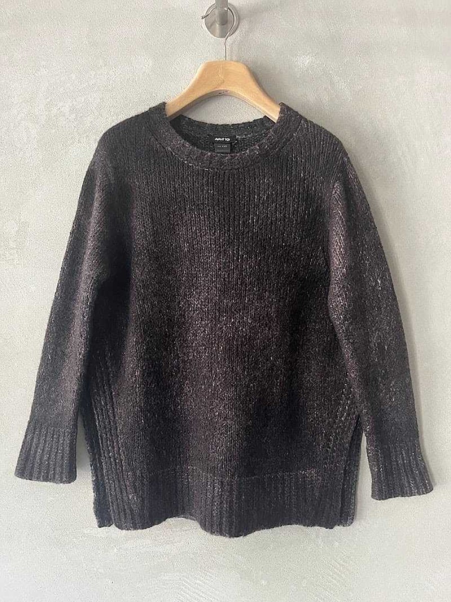 Abbigliamento Avant Toi | Maglione Over Con Spacchi