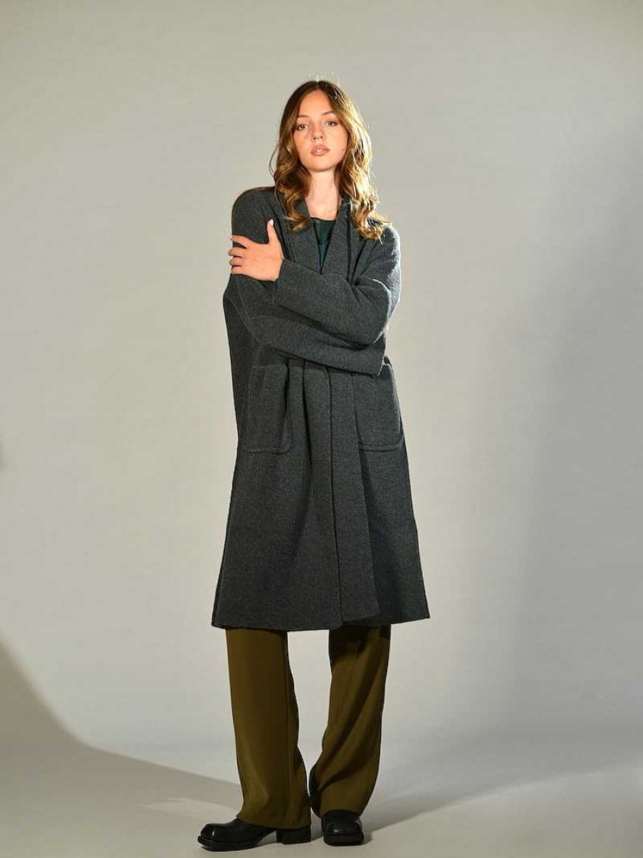 Abbigliamento Marina Lari | Cappotto Over In Lana