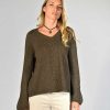 Abbigliamento Marina Lari | Maglia Con Motivo A Trecce