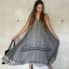 Abbigliamento Ao Dress | Abito Midi Con Ricamo