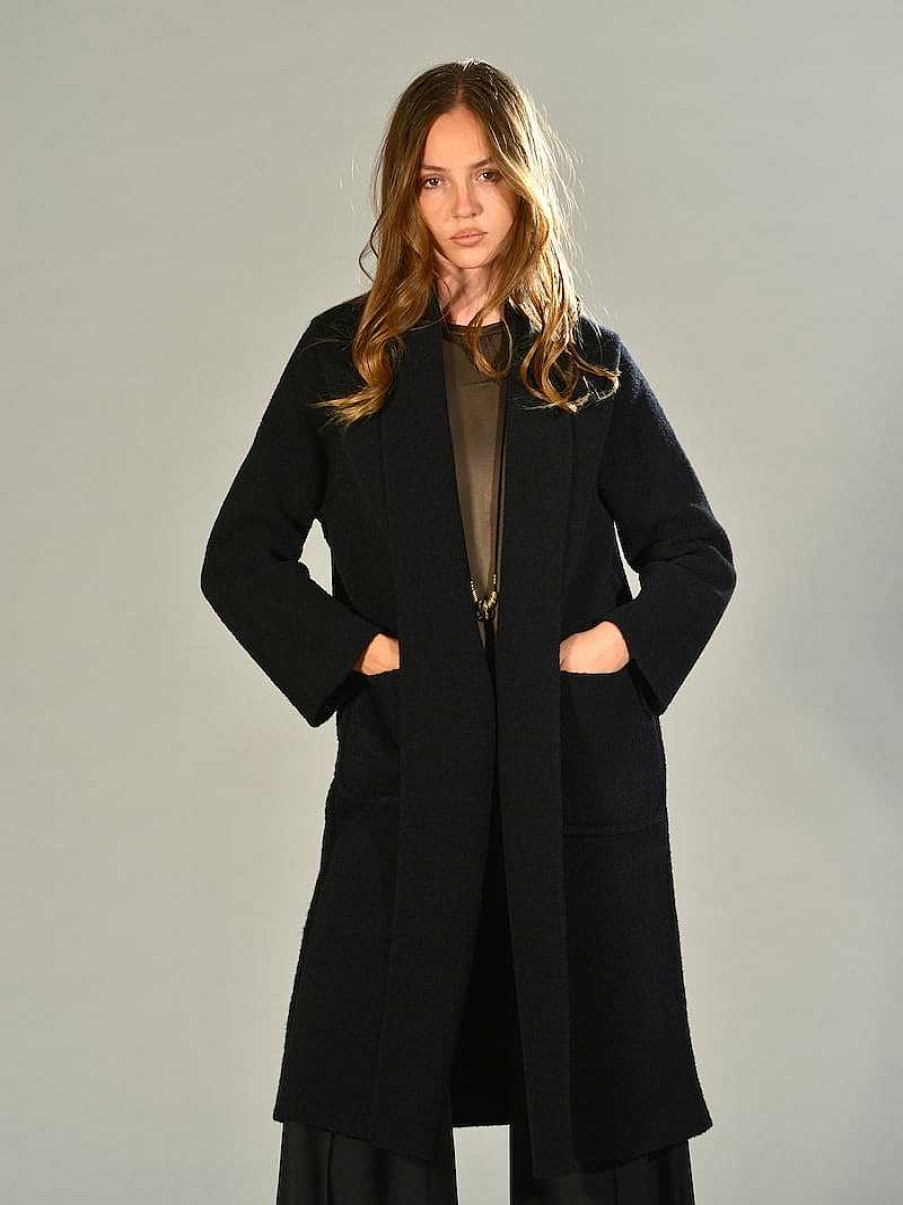 Abbigliamento Marina Lari | Cappotto Over In Lana