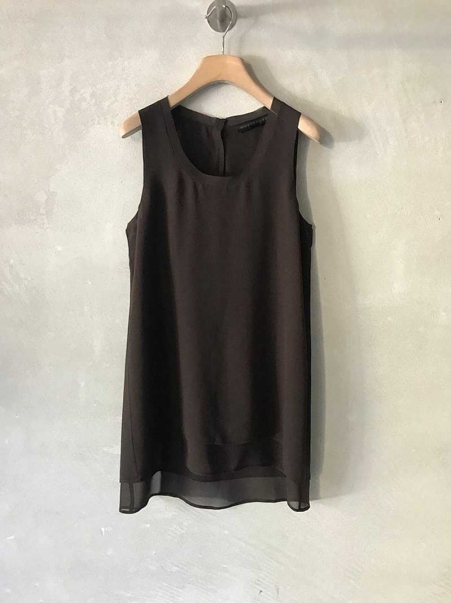 Abbigliamento Marina Lari | Top Due Strati In Seta